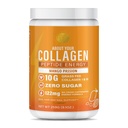 Peptide Energy Collagen Powder Hiukset, kynsi, iho, tyyppi I & III, kofeiini energia, C-vitamiini, biotiini, hyaluronihappo, nollasokeria 8,92 oz (mango intohimo)