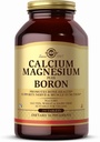 Solgar Kalsium Magnesium Plus Boron - 250 tablettia - ei-GMO, Vegan, gluteeniton, Dairy Free, Kosher - 83 tarjoilua