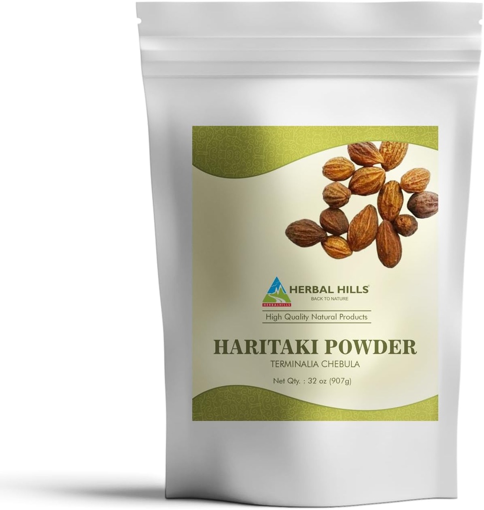 HERBAL HILLS Haritaki Powder Terminalia Chebula Inknut ...