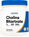 Nutricost Pure Choline Bitartraatti Powder 500 Gram