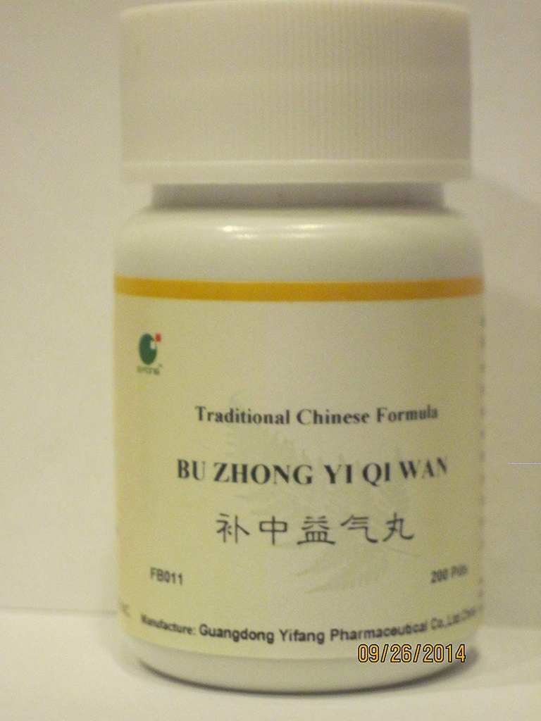 Bu Zhong Yi Qi Wan - Ginseng & Astragalus Kombination, 200 piller