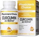 Läkarens CHOICE Curcumin Meriva 500 - kliniskt studerade - bättre absorption än vanliga gurkmeja kosttillskott - vetenskapligt undersökt gemensamt stöd - 120 kapslar