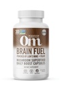 OM MUSHROOM SUPERFOOD aivot Fuel Mushroom Powder Capsules Superfood Superfood Supplement, 90 Count, 30 päivää, leijonan Mane, Reishi Blend Plus Folate, Mental Clarity, Sienten täydennysosa