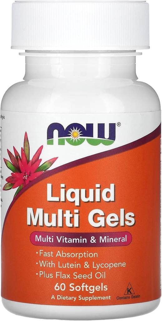 Nyt elintarvikkeiden neste Multi Softgels 60 Sgels