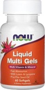 Nyt elintarvikkeiden neste Multi Softgels 60 Sgels