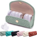 BAGSFY Viikoittain pilleri Organizer 2 Kertaa päivässä söpö Fabric pilleri tapauksessa, lääkelaukku, AM PM pillerilaatikko 7 Päivä, Kannettava lääke matka tapauksessa pillereitä, vitamiineja, kalaöljyjä, lisäravinteet.