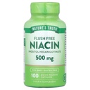 Nature's Truth Flush Free Niacin 500 mg 100 Caps, 100