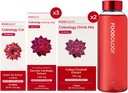 ELINTARVIKKEET Punainen Burning 1-month Full Set/Coleology Cut(1ea) & Coleology Drink Mix(2ea) & Coleology Cutting Jelly(3ea) $ vesipullo(1ea)...