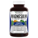 FarmHaven Magnesium Glycinate & Malate Complex w/Vitamin D3, 100% kelated Max Imeytyminen, kasvissyöjä ...