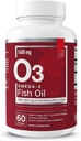 Olennaiset elementit Omega-3 Fish Oil Supplement with EPA & DHA 