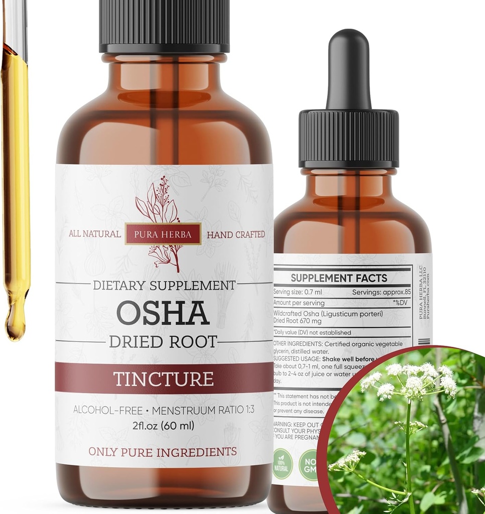Organic OSHA Root Tincture 