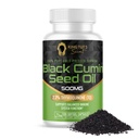 KING TUT's SECRET Black Seed Capsules - 500 mg 100 Softgels - Nigella Sativa Extract, Black Cumin Supplement hiukset, antioksidantti tuki, immuunijärjestelmä - Halal Black Seed Cumin Oil Kapselit