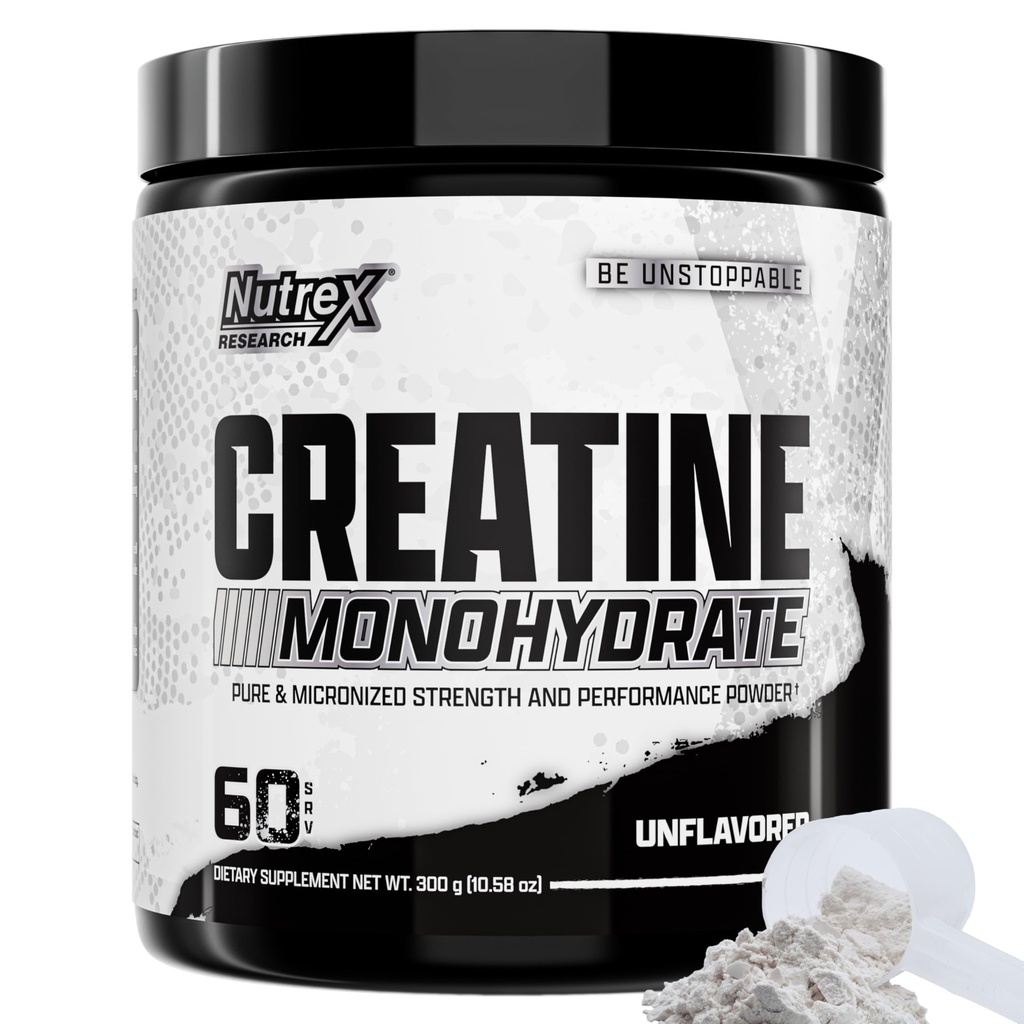 Nutrex Research Creatine Monohydraatti Powder 60 tarjoilua ...