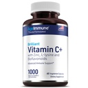 C-vitamiini 1000 mg Complex L-Lysine 500 mg, Sinkki 12 mg, Bioflavonoidit 300 mg. Tohtori Formuloitu magnesium Stearate ilmainen täydentää terveen immuunijärjestelmän tukea.(1)
