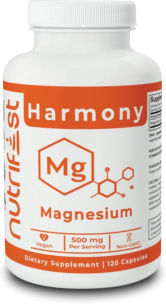 Magnesiumoksidi Life Extension Formula High Absorption for MuscleRelaxation,Energy, Immuniteetti, ja Cardio Health