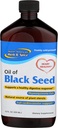 North American Herb & Spice Black Seed Oil - 12 fl. oz. - Kardiovaskulär, Digestive & Immune Support - Innehåller vild, Medelhavs Oreganol P73 Oregano Oil - Non-GMO - 72 Total Servings