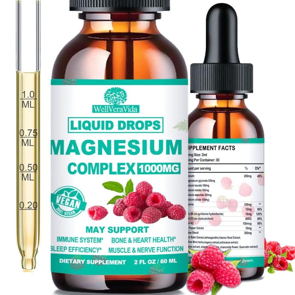 Cortisol Detox for Women & Men w. Super Calm 16-in-1 Magnesium, Theanine, Ashwagandha, mäkikuisma, sitruuna Balanced Cortisol, Harmon Balanced & Rentoutuminen