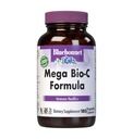 Bluebonnet Nutrition Mega Bio-C Formula Vegetable Capsules, High Potency Buffered Vitamin C, för Immune Health, Soy Free, Gluten Free, Non-GMO, Kosher, Dairy Free, Vegan, 180 Count