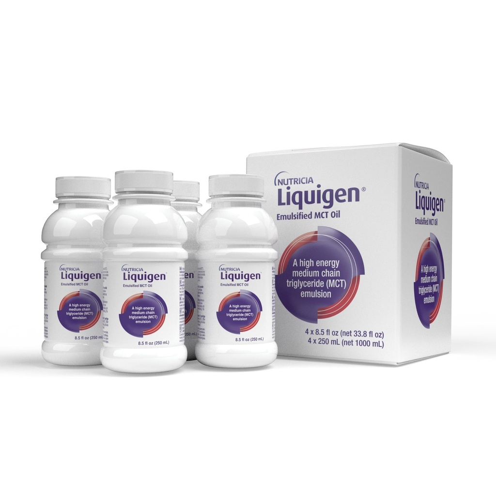 Liquigen - Emulgoitu MCT öljy - 8,5 Fl Oz pullo (tapaus 4)