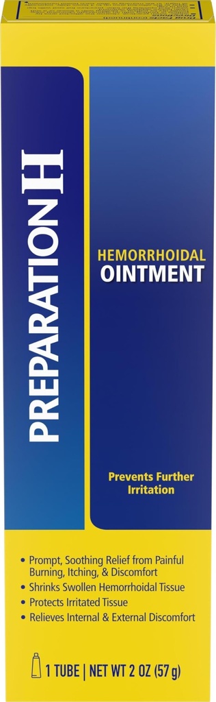 Peräpukamien oireiden hoito Voitelu, kutina, polttaminen ja epämukavuus, putki (2.0 Ounce)