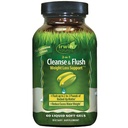 Irwin Naturals 2-in-1 Munuaiset ja maksa Super Cleanse (10-päivä) - Balanced Liver Detox & Munuaisten puhdistus - Milk Thistle Voikukka Root & Reishi Sieni - Koko kehon detox Formula - 60 Liquid Soft-Gels