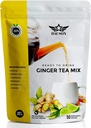 Inkivääri sitruuna yrttiteejauhe ... Virkistävä Blend kanssa lakritsi, kurkuma, kofeiiniton vihreä tee, C-vitamiini, vegaaninen, Gut-frendly detox tee... 50 tarjoilua