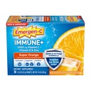 Emergen-C Immune+ Triple Action Immune Support Powder, BetaVia (R), 1000mg Vitamin C, B Vitaminer, Vitamin D och Antioxidanter, Super Orange, Tillbaka till Skolans Essentials - 30 Räkna