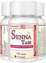 Senna Tabletit 100 Ct. . ...Luonnollinen kasvislaksatiivi [Made in USA] ... ..... ....