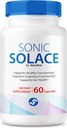 Sonic Solace - Advanced Formula säilyttää terve kuulo, virallinen Sonic Solace korvan terveys, Kaikki luonnollinen tuki kaiken hyvinvoinnille, SonicSolace Review (60 kapselia)