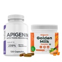 The Sleep Like A Baby Bundle with Golden Milk and Apigenin - Vegan Friendly, non-GMO