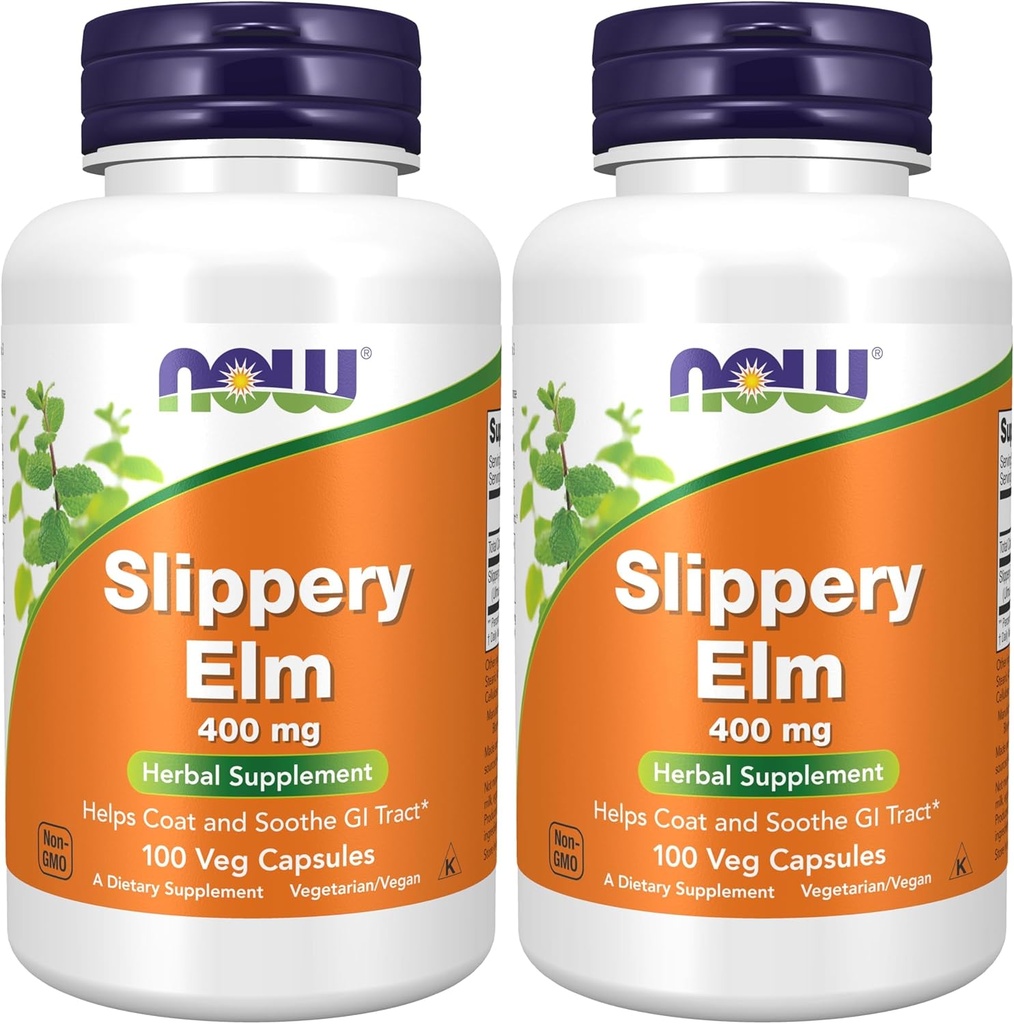 Slippery Elm 400mg 100 kapselia (pakkaus 2)