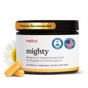 Melina Mighty Natural Migraine Relief Supplement - Magnesium, B2 Riboflavin 400mg, Feverfew, CoQ-10, ALCAR för att stärka Migrän och huvudvärk Prevention - 15 portioner (60 Caps)