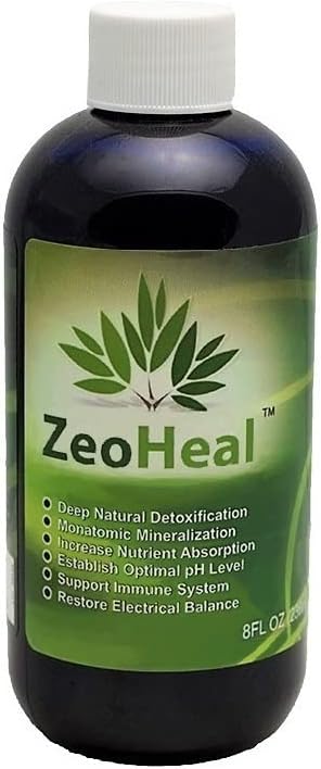 ZeoHeal - Hummeri ja Fulvic Acid Mineral Supplement 8 Fluid Ounce (Single)