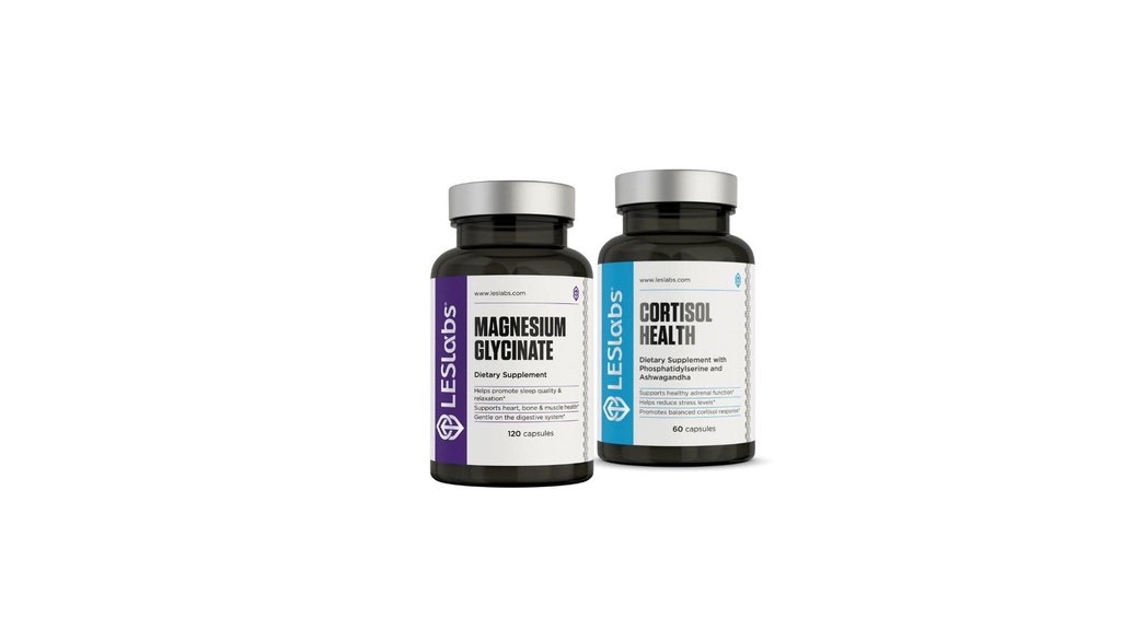 Cortisol Health ja Magnesium Glycinate Bundle