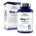 1MD Nutrition MagMD Plus - magnesium sinkki & D3 ... Edistää sydämen terveyttä, tukee luun ja lihasten vahvuus, ja aids Immuunijärjestelmä - 120 Ct