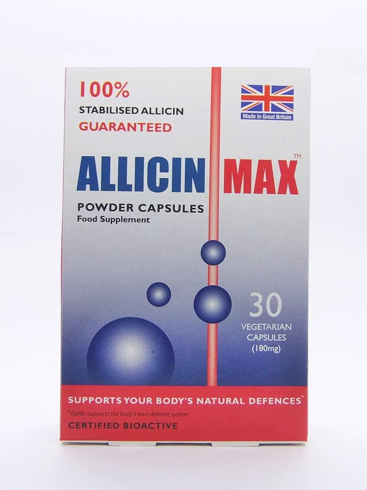 Allicin Max 30 Veg Caps (pakkaus 2-60 kapselia)