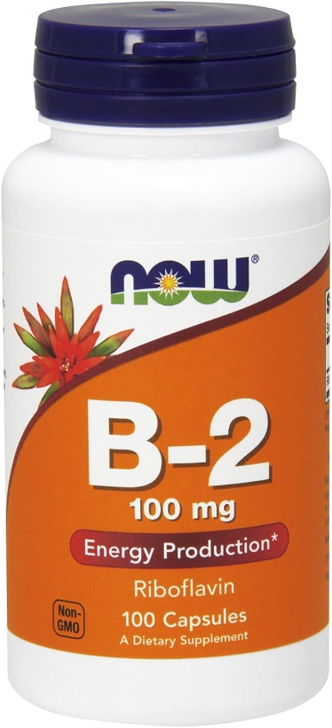 NYT B2-vitamiini (riboflaviini) 100 mg, 100 kapselia (pakkaus 3)
