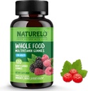 LUONNOS Koko ruoka vitamiini Gummies aikuisille - pureskeltava Gummy Multivitamiini miehille ja naisille - 120 vegaaninen Gummies