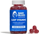 Baby Blues: uni vitamiineja äideille - 5 mg Melatoniini Strawberry makuja