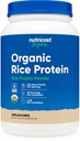 Nutricost Organic Rice Protein Powder (2 LB) - Gluten-Free, Non-GMO (från Brown Rice)