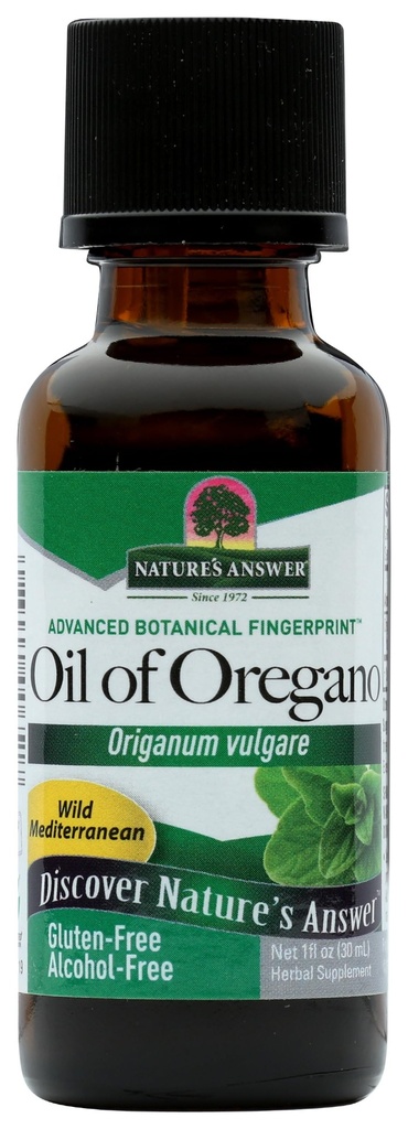 Nature's vastaus Oil of Oregano Leaf 