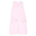HALO Micro-Fleece Sleepsack Swaddle, 3-Way Säädettävä Blanket, TOG 3.0, pehmeä vaaleanpunainen, Preemie