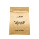PURE ALKUPERÄISET AINEET Niasinamidi (8oz) Flush-free B3-vitamiinijauhe, ravintolisä