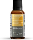 TALYA St John's Wort Oil 0.67 fl. oz | 100% ren och naturlig flytande droppe | Kosttillskott | för positivt humör och känslomässig balans | Body, hud och hårvård | Icke-GMO