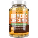 DACHA Tumeric Curcumin täydentää - 2250mg Joint Support Lisäravinteet Turmeeric Black Pepper Inkivääri 95% Curcuminoidit kapselit