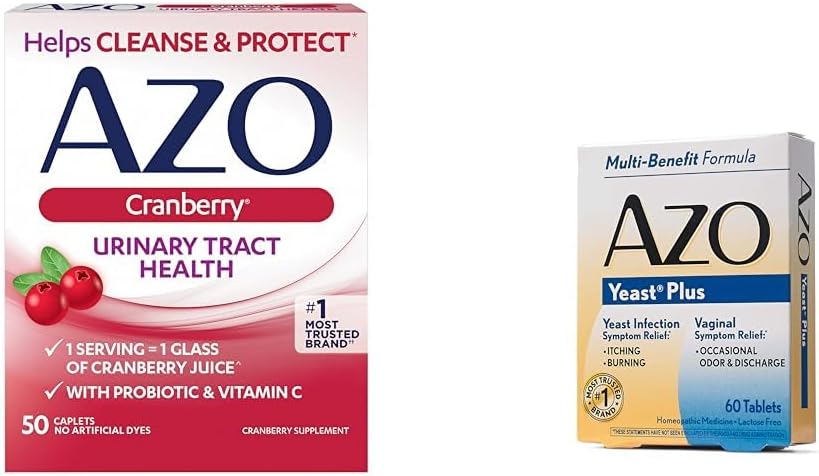 AZO-karpalon virtsatieinfektiot ja emättimeen liittyvät oireet 60 tablettia