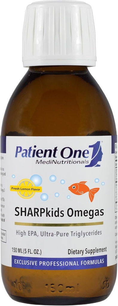 Potilas yksi SHARPkids Omegas Liquid 