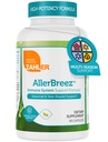 Zahler AllerBreez Immuunijärjestelmän tuki Formula C-vitamiini, Quercetin, B5-vitamiini, MSM & Sting Nettle - Kausi- ja vuosi-Immuunituki täydentää, Dhist Allergia täydentää (90 kapselia)