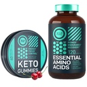 Wild POLTTOAINE Essential Amino Acid Supplement ja Keto Candy MCT Oil Keto Gummies Energia, Teho, ja Recovery Bundle