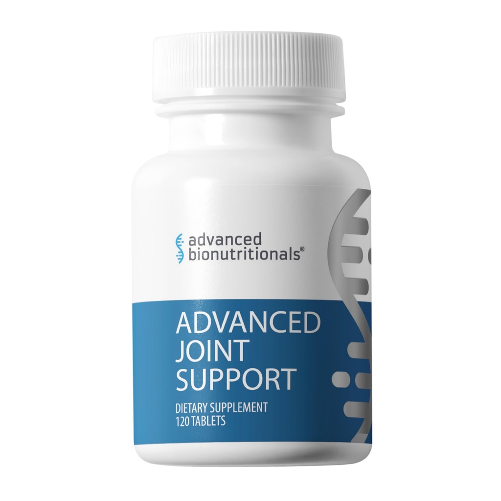 Advanced Bionutritionals Advanced Joint Support Supplement, Relieve Joint Discomfort, Kalsium, Glukosamiini, 5-Loxin, valmistettu Yhdysvalloissa, 120 tablettia